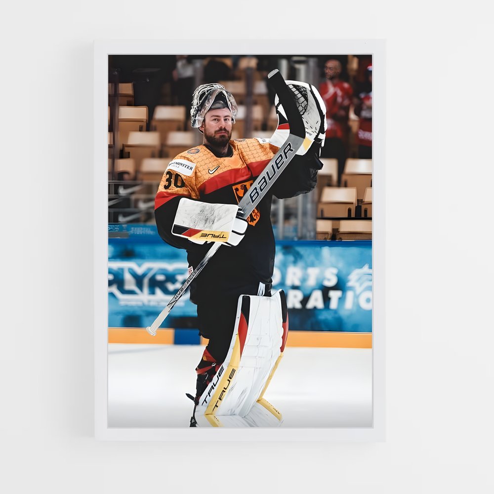 Poster La Glisse Éblouissante – affiche Hockey sur glace (vue 3)